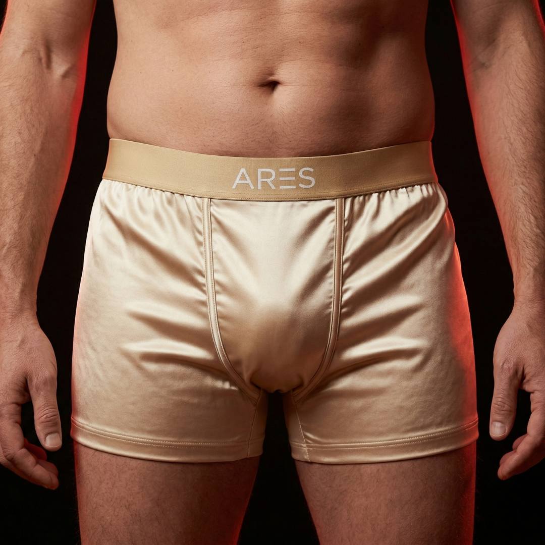 Premium boxershorts i siden | Uppgradering för hela dagen