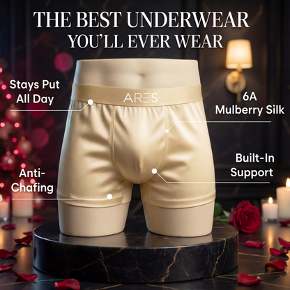 Ares Silk Boxer | All-Day Comfort