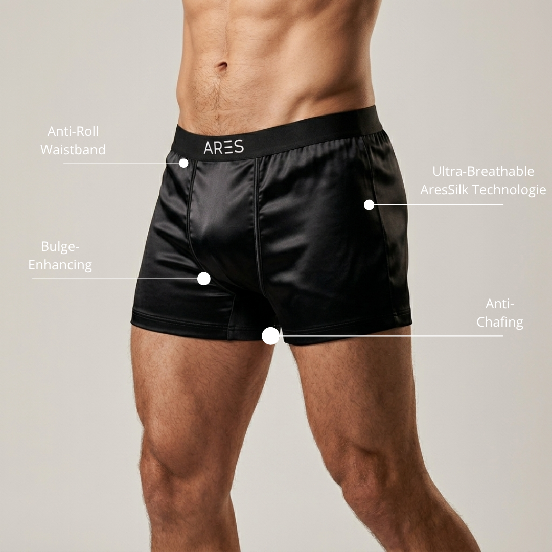 Ares sidenboxer | Komfort hela dagen