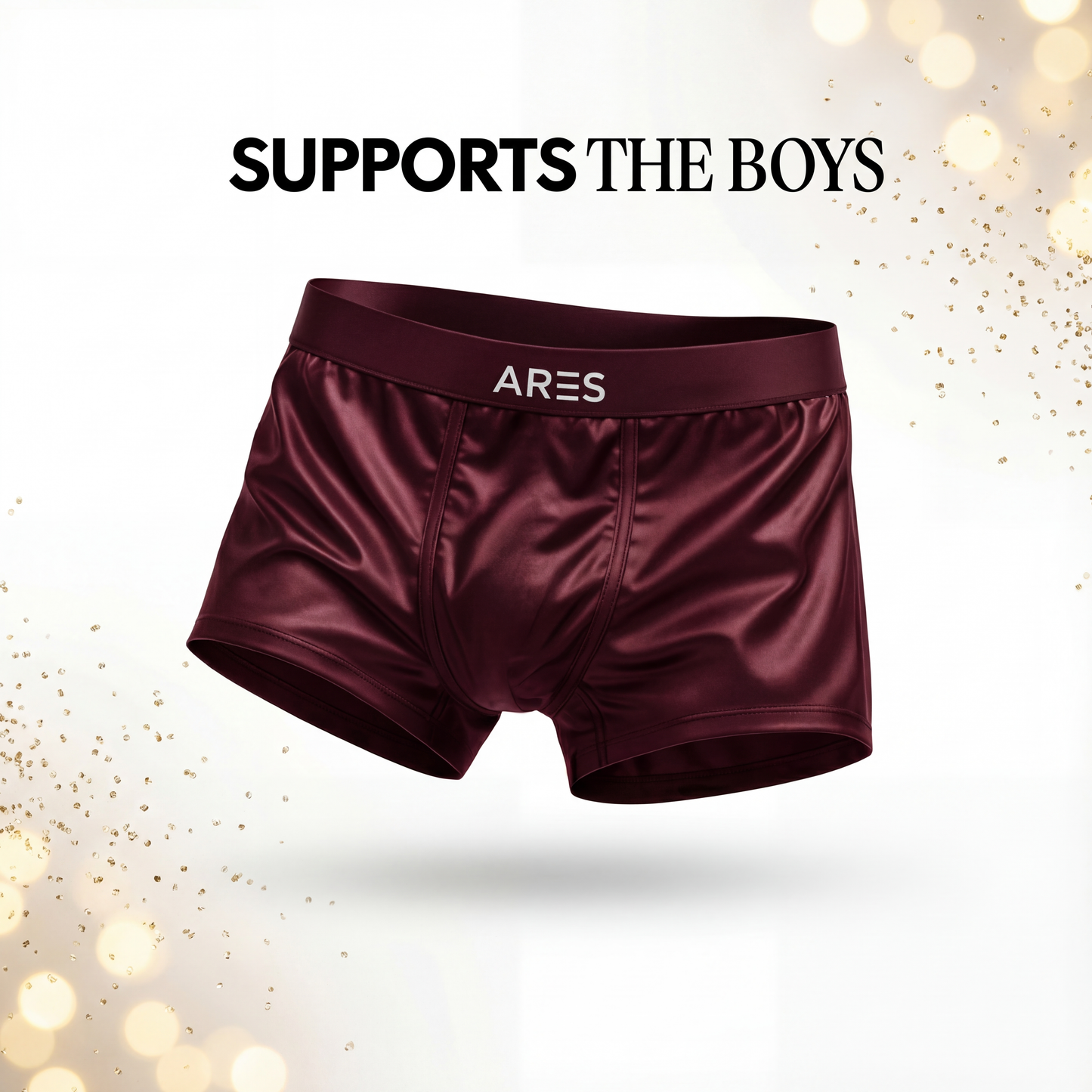 Boxershorts i förstklassig siden | Komfort hela dagen Vinröd (NY)