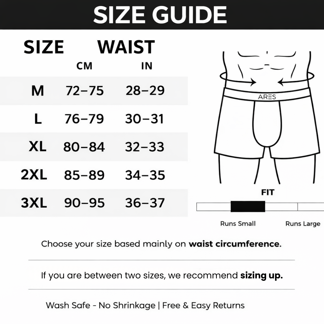 Boxershorts i premium silke | Komfort hela dagen